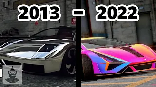 GTA Online - Then (2013) vs. Now (2022) | The Leaderboard