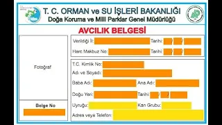 Avcılık belgesi nasıl alınır nereden alınır harç ve masrafı ne kadar gibi detaylı anlatım