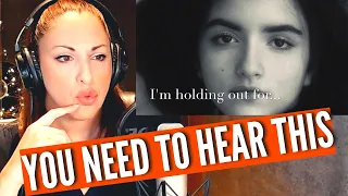 Angelina Jordan | I'm still holding out for you | IT'S TOO MUCH | vocal coach REACTION & ANALYSIS