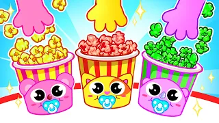 Little Popcorn for Kids | Funny Songs For Baby & Nursery Rhymes by Toddler Zoo