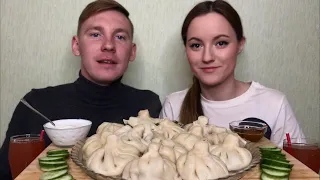 МУКБАНГ ХИНКАЛИ ГРУЗИНСКИЕ | MUKBANG KHINKALI ответы на вопросы