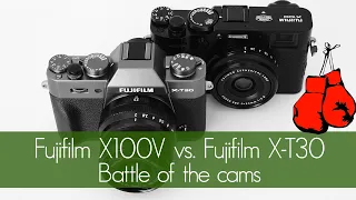 Fujifilm X100V vs. X-T30: Battle of the cams!
