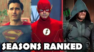 All Arrowverse SEASONS RANKED! (Updated)