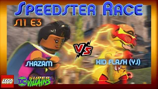 Speedster Series - Kid Flash vs Shazam Race!! S11 E3 (LEGO DC Super Villains)