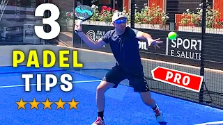 3 PRO TIPS TO IMPROVE YOUR PADEL VOLLEY - the4Set