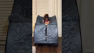 A PORTABLE SAUNA?!? 😱 does it work??