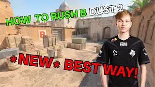NEW BEST WAY TO RUSH B DUST2 (99% DONT KNOW)