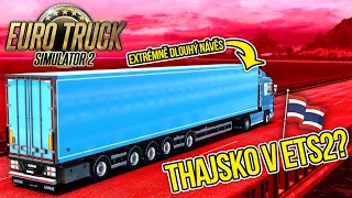 THAJSKO V ETS2? + EXTRÉMNĚ DLOUHÝ NÁVĚS! | Euro Truck Simulator 2 Map Combo Multiplayer #84