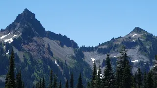 Hike to Pinnacle Saddle, Mount Rainier National Park | 2.6 miles, July 2023