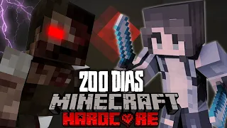 EU SOBREVIVI 200 DIAS EM UM APOCALIPSE ZOMBIE NO MINECRAFT HARDCORE #13 - MEUS NOVOS AMIGOS!