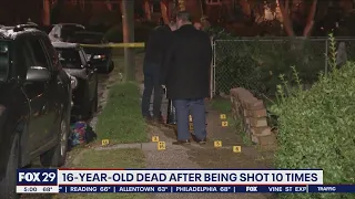 Philadelphia community shaken by ambush shooting of teen