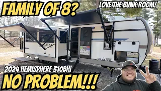 2024 Hemisphere 310BHI | RV that can sleep a Family of 8!?