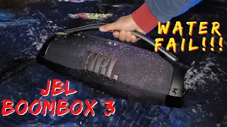 JBL BoomBox 3 Water Test Gone Wrong!!!