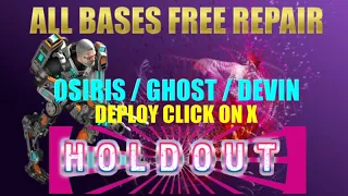 War Commander Holdout event Bases 1,2,3 & Bonus  Free Repair .