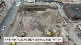 Criminal investigation underway in Davenport building collapse