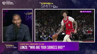 Stephen A. Smith fires back at Lonzo Ball