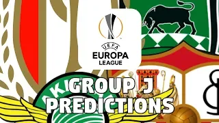 2018-19 EUROPA LEAGUE PREDICTIONS - GROUP J