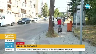 РЕКОРД ВЪВ ВАРНА: Заловиха мъртво пиян шофьор на пътя - Здравей, България (24.08.2021)