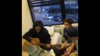 [BETTER AUDIO] STICKY FINGERS/ DYLAN FROST JAMMING IN cain delamare's room (unreleased song)