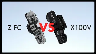 Nikon Zfc vs Fujifilm X100V // Specs comparison 2021