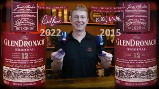 Glendronach 12 Jahre (2015) Billy Walker vs. 12 Jahre (2022) Rachel Barrie 43 % Vol.