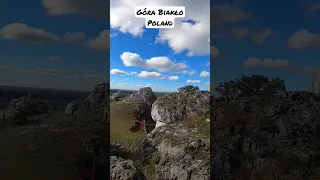 Góra Biakło Olsztyn Szlak Orlich Gniazd Poland #shorts #poland #rocks