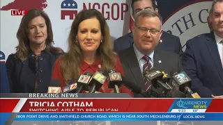 NC Rep. Tricia Cotham confirms switch from Democrat to Republican