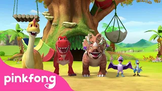 [Ep 7-9] Pinkfong's Little Dino School@PinkfongDinosaurs | Dinosaurs for Kids | Pinkfong Official