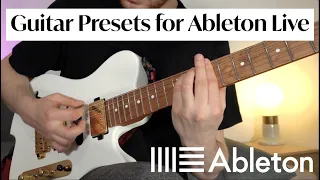 Guitar Presets with Ableton 11 Live stock plug-ins