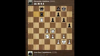 Jose Raul Capablanca vs Alexander Alekhine • World Championship Match, 1927