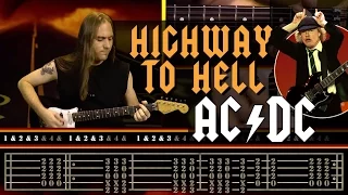 Cours de guitare : Apprendre Highway To Hell d'AC/DC