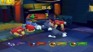 Tom and Jerry War Of The Whiskers Wii Tom vs 3 Robot Cat Epic (Emulator for Dolphin)