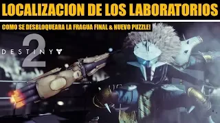 Destiny 2 - Localización de los Laboratorios Niobe! Puzzle & Como se Desbloqueara la Fragua Final!