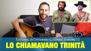 Lo Chiamavano Trinità Accordi Chitarra - Tutorial