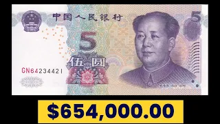 5 Yuan Banknote Rarity Is Your 2005 Note Worth a Fortune? - Please Urgent Check Your 5 Yuan BankNote