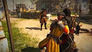 Assassin's Creed IV Black Flag - Pirate Captain Outfit- Havana - Combat Montage(with BGMs).