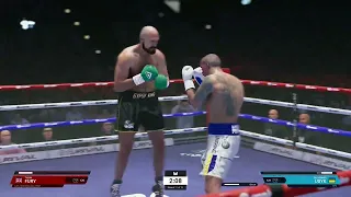 Undisputed  Fury vs Usyk 2 ..got my revenge Flash Knockout no count