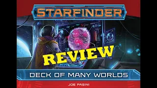 Starfinder Deck of Many Worlds Review