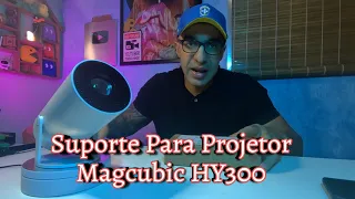 Comprei um Suporte Para o projetor Magcubic HY300 no Aliexpress. Chegou em 1 dia.