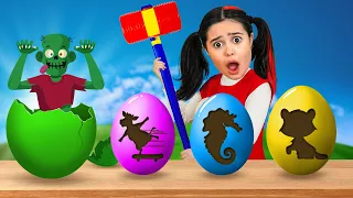 Funny Eggs Surprise | Active And Fun Song For Children | Zaza Boom