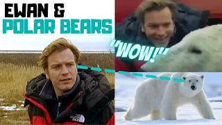 Ewan McGregor (Obi-Wan Kenobi) and Polar Bears (RARE 2001 FOOTAGE)