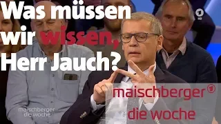 Was müssen wir wissen? Günther Jauch bei "maischberger. die woche" (13.11.19)