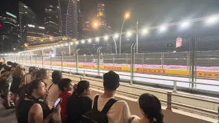 Formula 1 f1 Singapore gp 2023 practice 2 live track upclose hd video #singaporegp #f1singapore