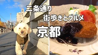 Kyoto Walk & Gourmet/3-channel collaboration project! 🐶/From Teramachi-Ebisugawa to Higashiyama-Nijo