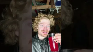 How to drink a pint in one second (works with any beverage)