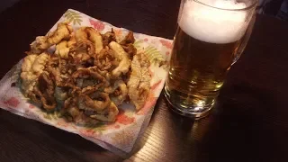 Кольца кальмара. Отличная закуска к Пиву. Кальмары в кляре.beer snack