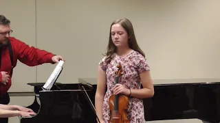 Molly Nagel Violin Recital - Bruch 2nd Movement