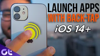 Launch Apps with Back Tap on iOS 14+ | Cool iPhone Trick! | Guiding Tech