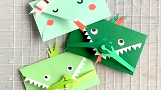 Lizard envelope gift cards