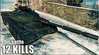 Объект 140 колобанов 12 фрагов 🌟 карта: Химмельсдорф 🌟 World of Tanks лучший бой на ст об 140